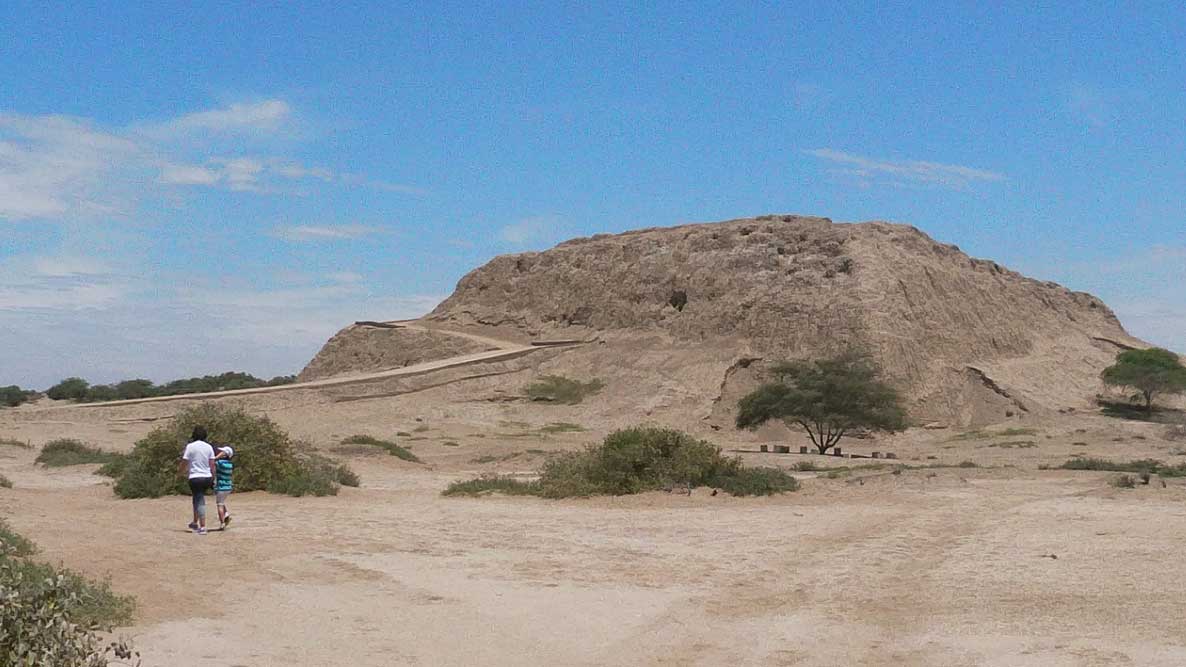 Tours a huaca Chotuna Chornancap en Chiclayo Perú