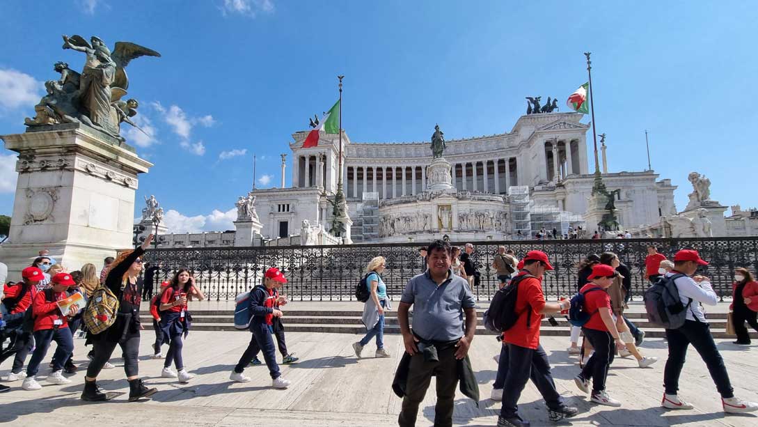 Tour a Europa Roma Palacio de Venezia