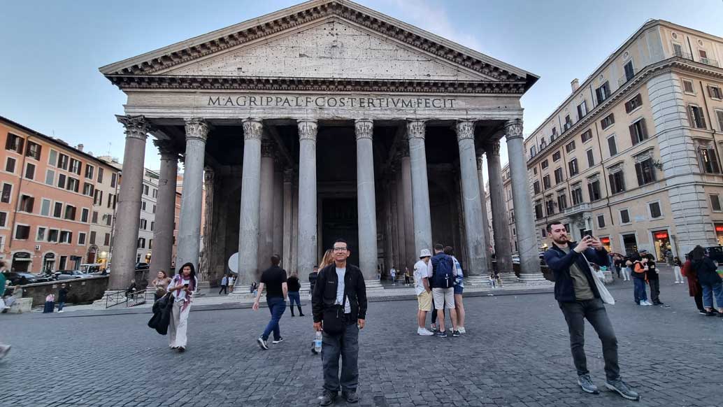 Tour a Europa Roma El Panteon